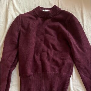 Zara cropped knit sweater